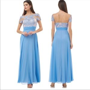 JS collection floral embroidered dress sz 12 NWT